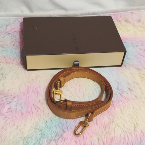 Louis Vuitton Handbags - Authentic Louis Vuitton Vachetta Bag Strap & Box Great Condition